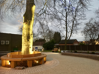Diana, Princess of Wales, Memorial Garden - after